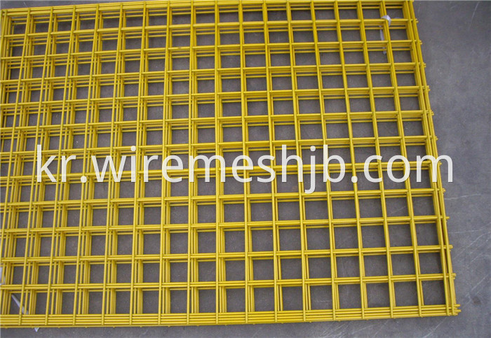 PVC Coated Welded Wire Mesh Panel